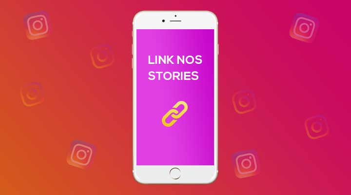 link nos stories do instagram