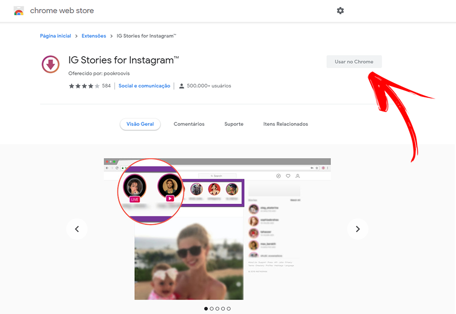 IG Stories for Instagram como ver lives do instagram no pc
